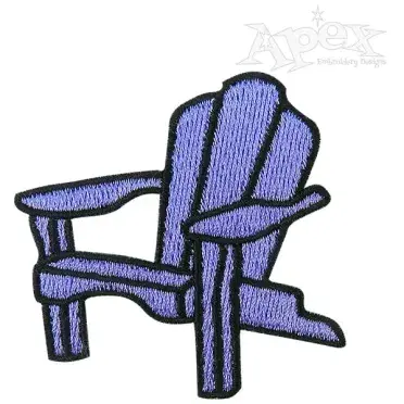Adirondack Chair Embroidery Design