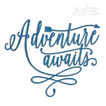 Adventure and Explore Word Art Pack Embroidery Designs Digitized by Apex