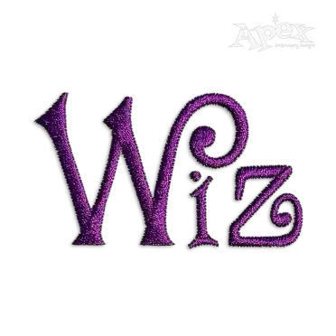 Alabama Curlz Machine Embroidery Fonts by Apex