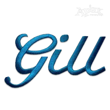 Alabama Script Machine Embroidery Font Lettters