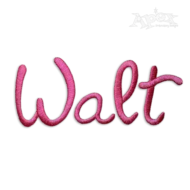Alaska Machine Embroidery Font by Apex Designs Lettering