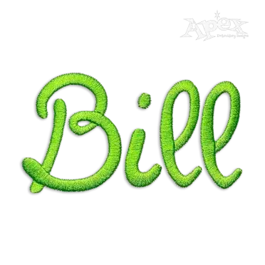 Alaska Machine Embroidery Font by Apex