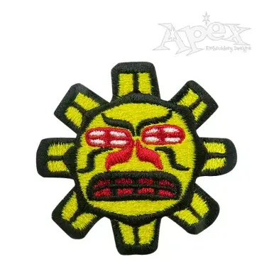 Alaska Sun Embroidery Design