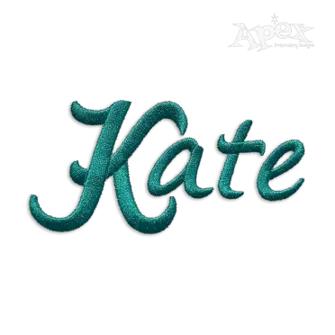 Alba Script Machine Embroidery Font - Apex Designs Letters
