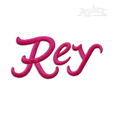 Alabama Script Machine Embroidery Font - Apex Art