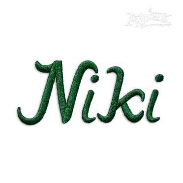 Alba Script Machine Embroidery Font - Apex Designs