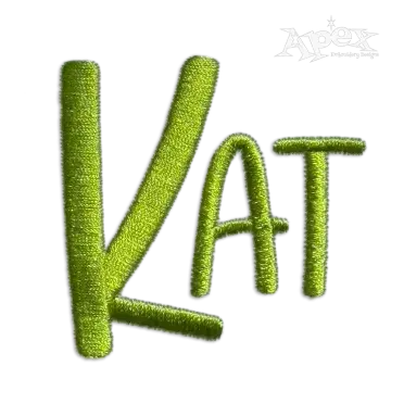 Allie Machine Embroidery Fonts