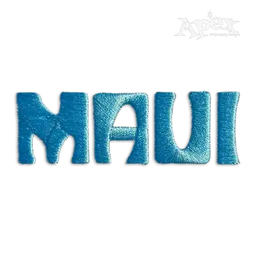 Aloha Hawaii Tiki Machine Embroidery Fonts