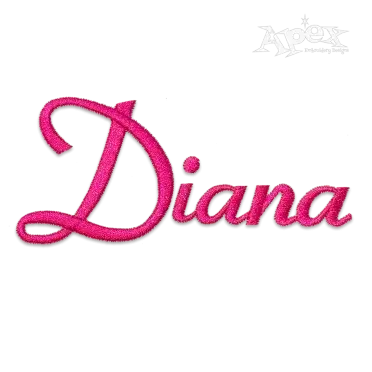 Amazon Script Machine Embroidery Font by Apex Fonts