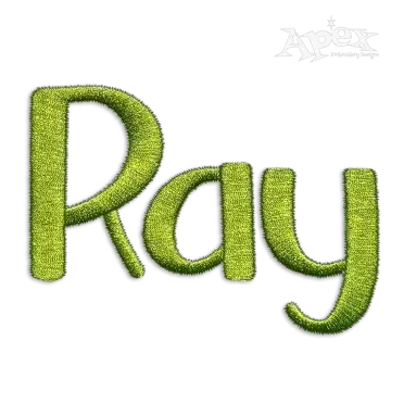 Aspen Handwriting Machine Embroidery Font Letters