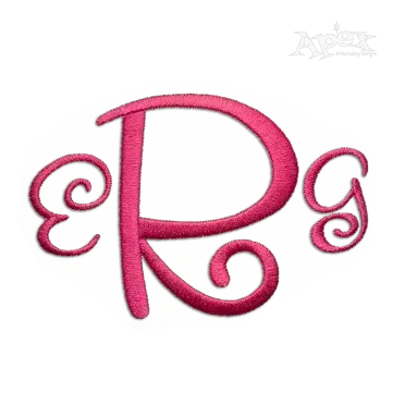 Augusta Curlz Machine Embroidery Font by Apex EGG