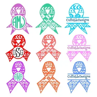 Aztec Ribbon Cuttable Designs