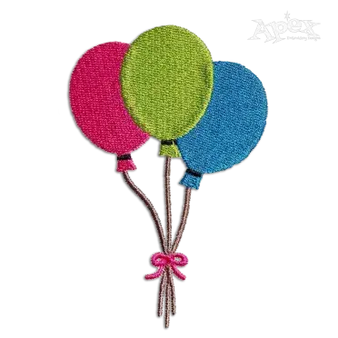Balloon Group Machine Embroidery Designs