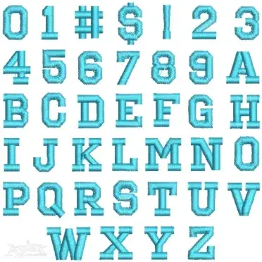 Baseball Frame & Embroidery Font