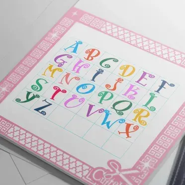 Boingo Monogram SVG Cuttable Fonts