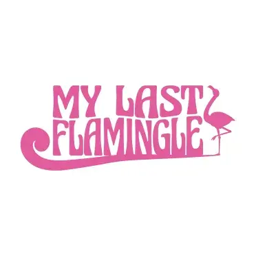 Bride's Flock My Last Flamingle Flamingo SVG