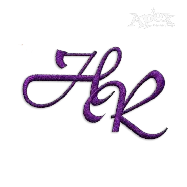 Carolina Script Machine Embroidery Font by Apex Design