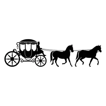 Carthorse Carriage SVG Cuttable Files