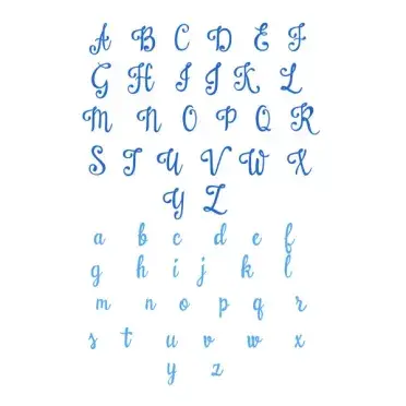 Charming SVG Cuttable Font