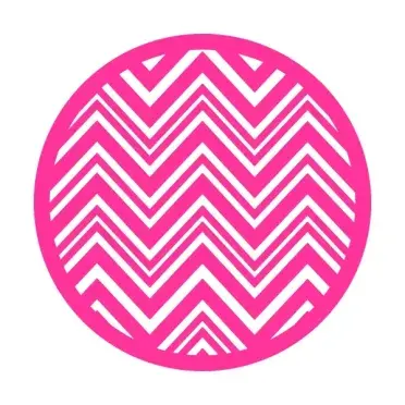 Chevron Circle SVG Cuttable Designs