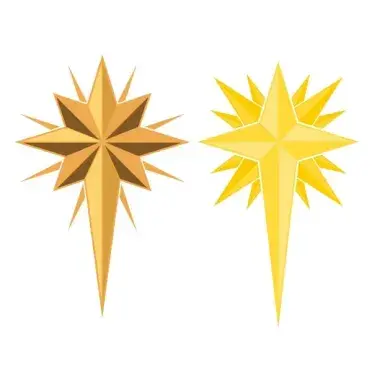 Christmas Star SVG Cuttable Design