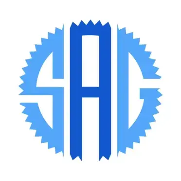 Circle Jagged SVG Monogram Fonts