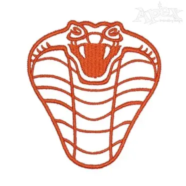 Cobra Snake Embroidery Designs