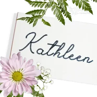 Dakota Script Chain Stitch Embroidery Font