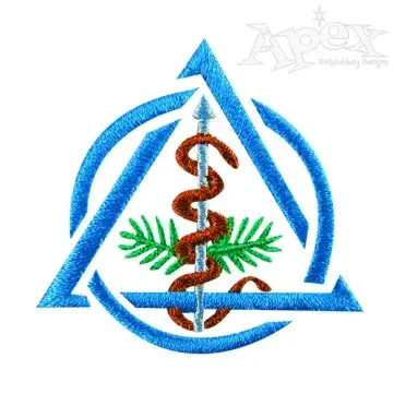 Dental Seal Embroidery Design
