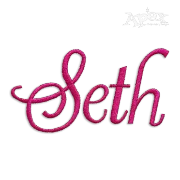 Diana Script Machine Embroidery Font - Apex Designs