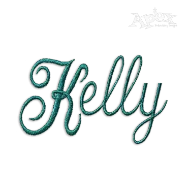 Diana Script Machine Embroidery Font - Apex Designs Font Letters