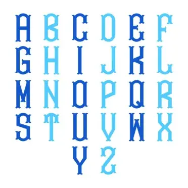 Dimples Svg Cuttable Font