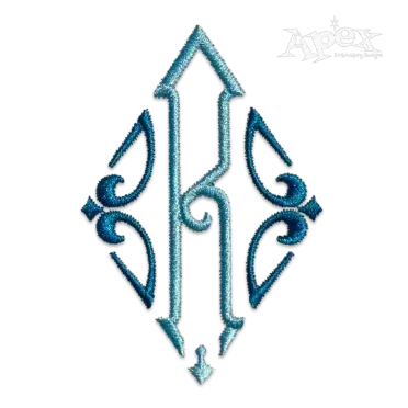 Dina Apex Monogram Machine Embroidery Font by Apex