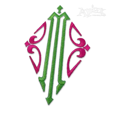 Dina Apex Monogram Embroidery Font