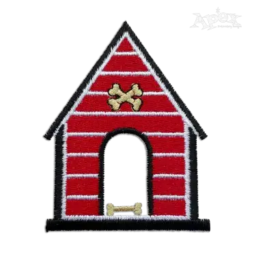 Dog House Machine Embroidery Design by Apex