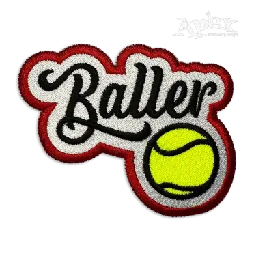 Baller Dog Pet Softball Baseball Tennis Ball Machine Embroidery Design