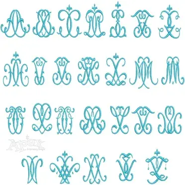 Dub Embroidery Font