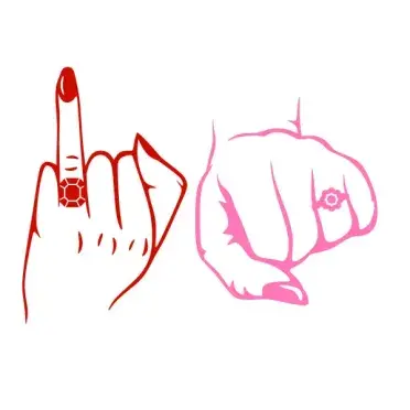Engaged Ring Finger SVG Cuttable Design