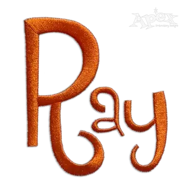 Epic Machine Embroidery Fonts by Apex