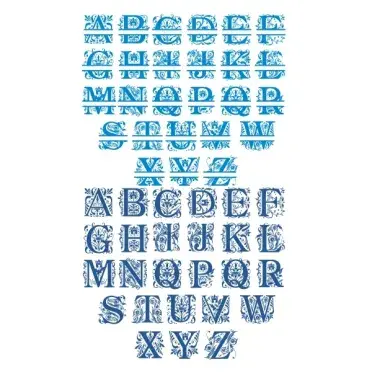 Floria Regal Split TrueType Font