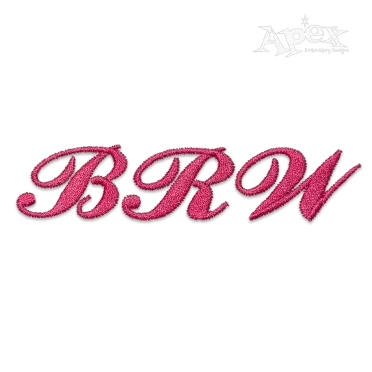 Ford Logo Script Machine Embroidery Fonts