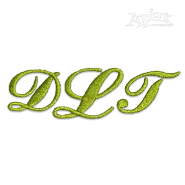 Ford Car Embroidery Font 