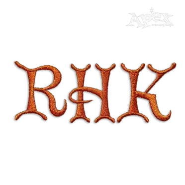 Frog Machine Embroidery Font by Apex Designs