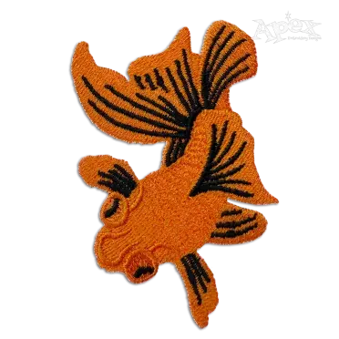 Gold Fish Machine Embroidery Design by Apex