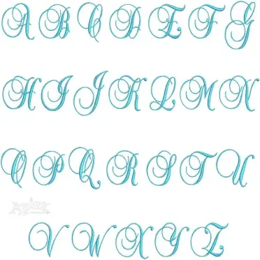 Heirloom Embroidery Font