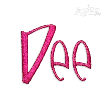 Jive Machine Embroidery Fonts by Apex Design Art