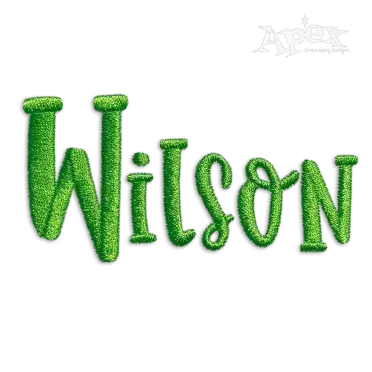 Juniper Script Machine Embroidery Font by Apex Designs