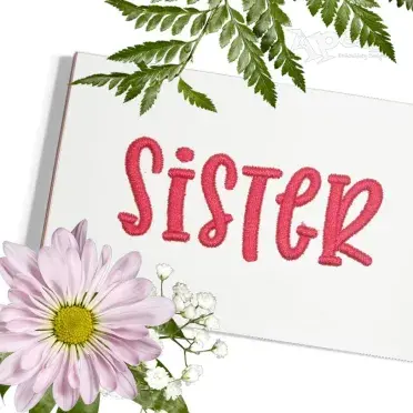 Juniper Script Embroidery Font
