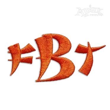 Karate Machine Embroidery Font Design Set
