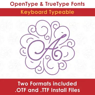 Leafy Normal Monogram TrueType Font